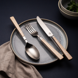 Besteckset 24-tlg. Image Maple Wood