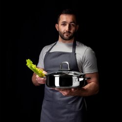 Brat-/Gratinpfanne ø 26 cm, H: 7 cm Saturn Lunasol