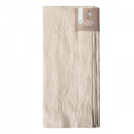 Stoff-Tischläufer 50 x 140 cm Kalk - Gaya Ambiente