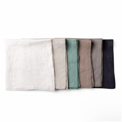 Stoffservietten 50 x 50 cm Offwhite, 2 Stk. - Gaya Ambiente