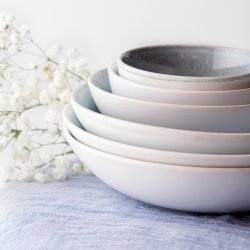 Bowl ø 21.5 cm - Gaya Atelier Glacial Ice