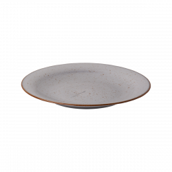 Teller flach 25 cm grey - Hotel Inn Chic color