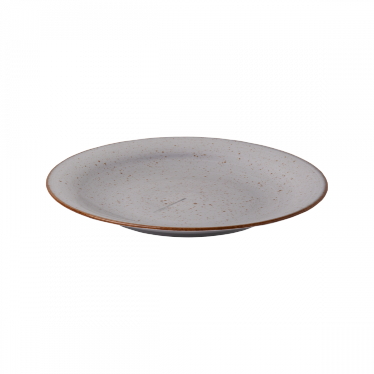 Teller flach 25 cm grey - Hotel Inn Chic color