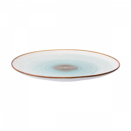 Teller flach Gaya Coupe Spiral Rustico 28 cm