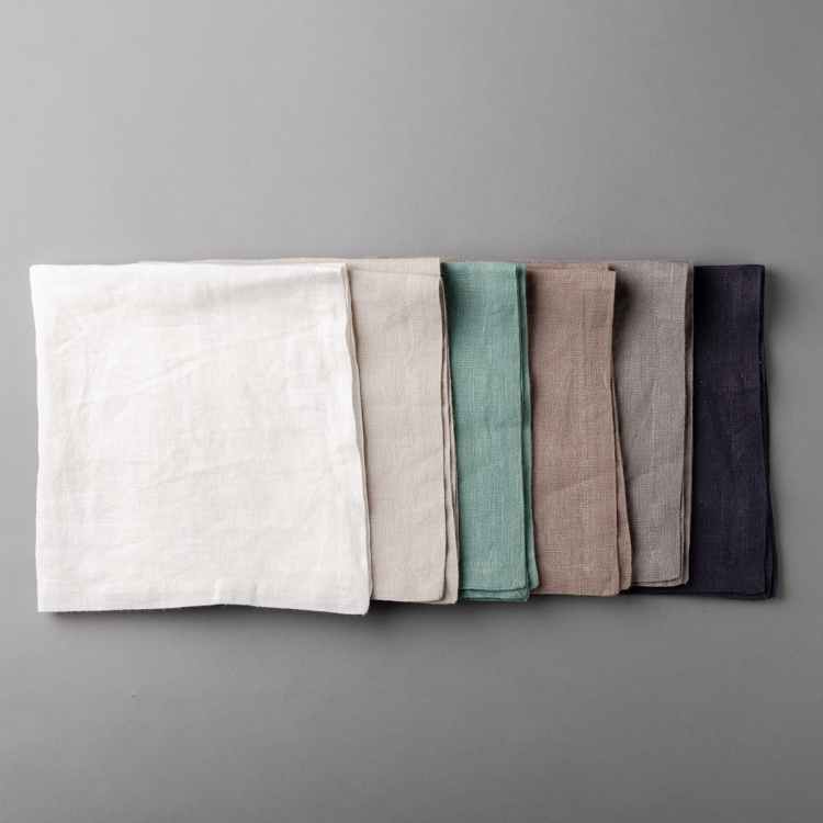 Stoffservietten 50 x 50 cm Offwhite, 2 Stk. - Gaya Ambiente