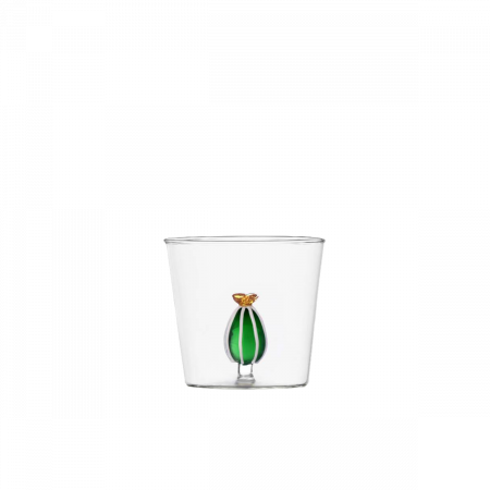 Tumbler Kaktus amber Blume 350 ml