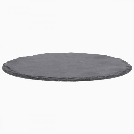 Schiefertablett ø 24 cm rund groß - Flow