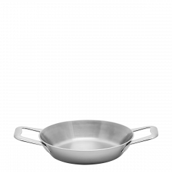 Gratin-/Servierpfanne 18 x 4 cm Sirius Triply Lunasol poliert