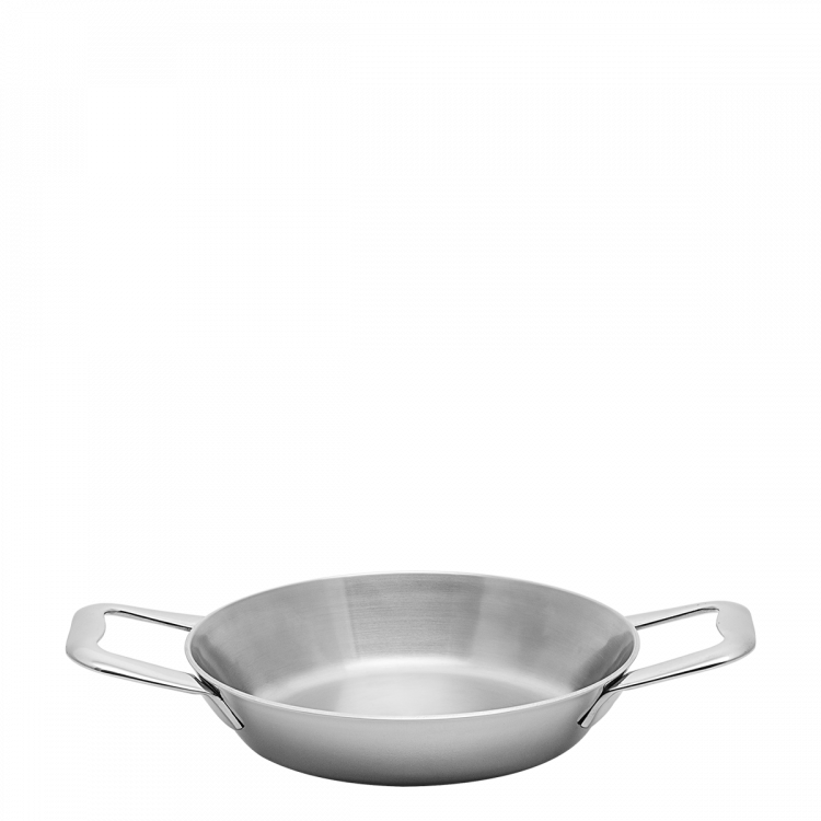 Gratin-/Servierpfanne 18 x 4 cm Sirius Triply Lunasol poliert