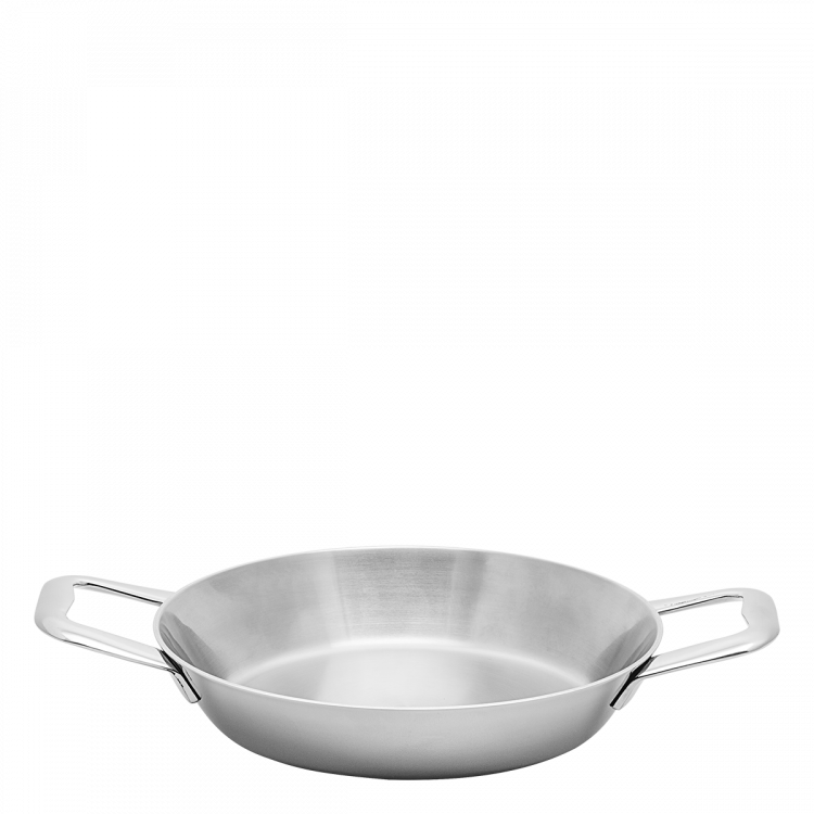 Gratin-/Servierpfanne 22 x 4.5 cm Sirius Triply Lunasol poliert