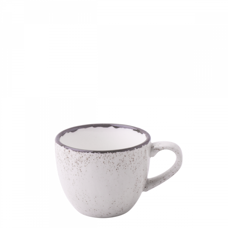 Mocca-Obere 90 ml - Gaya Atelier light grey speckled