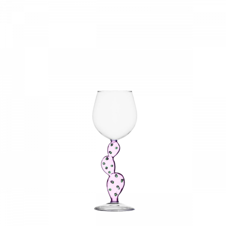 Stielglas Kaktus rosa 320 ml - Ichendorf