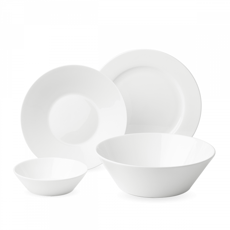 Porzellan Set 19-tlg.– Premium Platinum Line