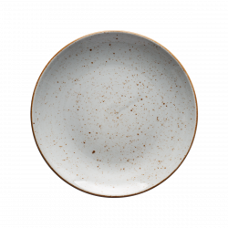 Teller flach 21 cm grey - Hotel Inn Chic color