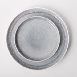 Teller flach U-Coupe 280 mm - Gaya Atelier Glacial Ice