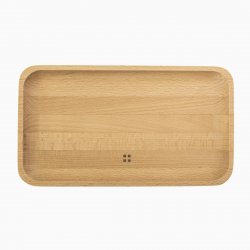 Holztablett M - Flow Wooden