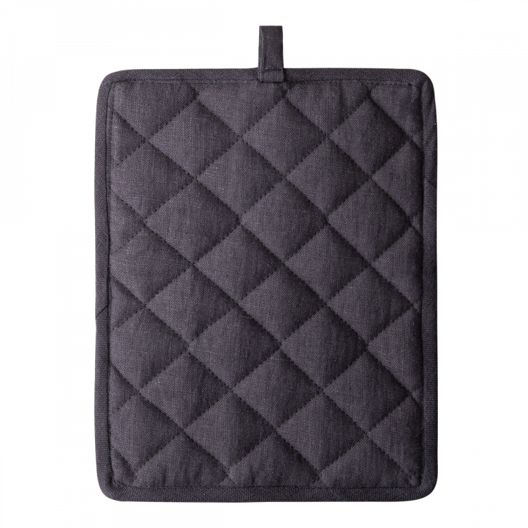 Topflappen 19 x 24 cm Anthrazit - Gaya Ambiente