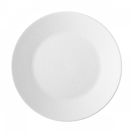 Teller flach weiss 25 cm – Flow