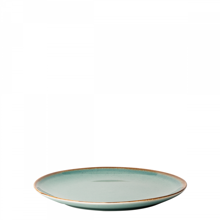 Teller flach 23 cm - Gaya Sand türkis Lunasol
