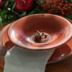 Porzellan Set terracotta 18-tlg. - Hotel Inn Chic color