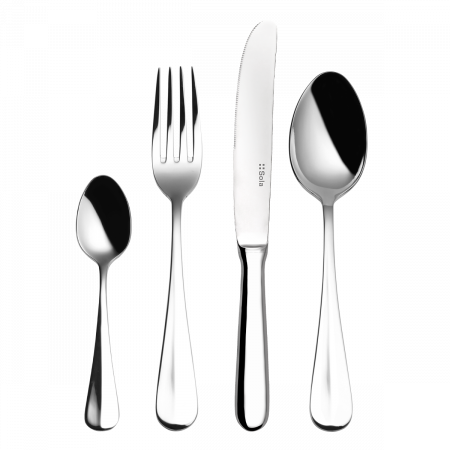 Besteckset 24 tlg. Baguette Original – Tafelmesser mit langer Klinge