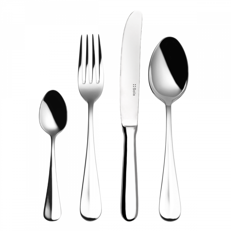Besteckset 24 tlg. Baguette Original – Tafelmesser mit langer Klinge