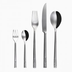 Besteckset 5-tlg. - Fiori Platinum Line