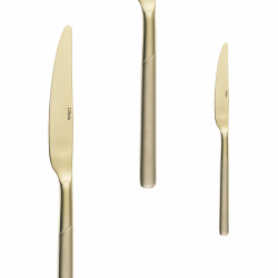 Besteckset 16-tlg. - Kyoto PVD Champagne teilsatiniert