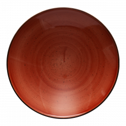 Pastateller Curve 30 cm terracotta - Hotel Inn Chic color