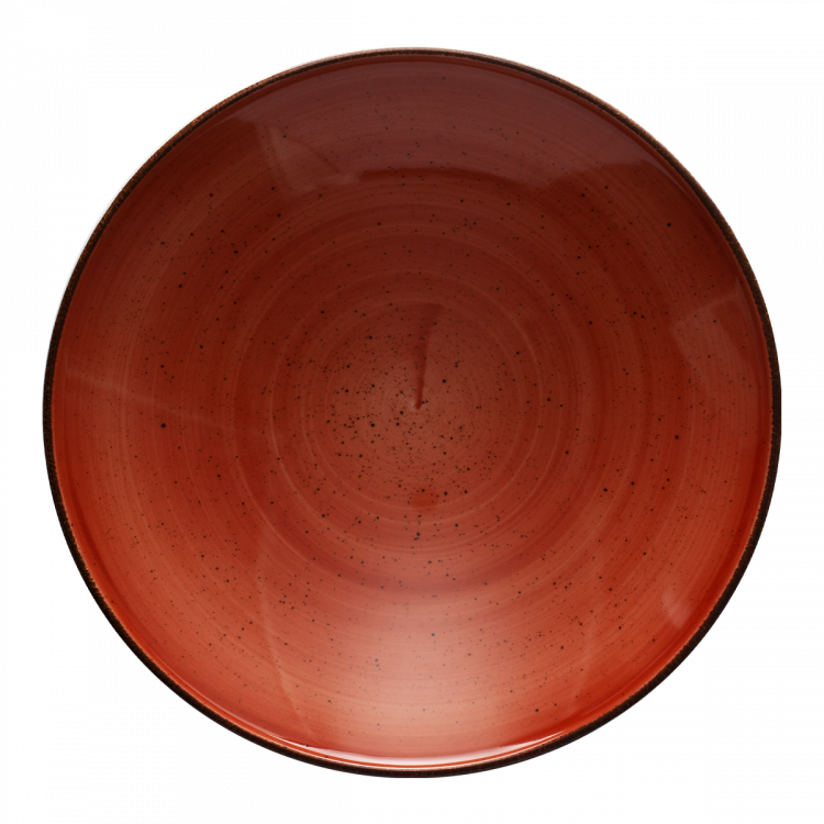 Pastateller Curve 30 cm terracotta - Hotel Inn Chic color