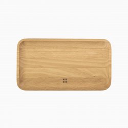 Holztablett S - Flow Wooden
