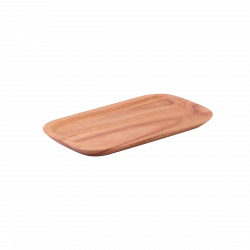 Tablett rechteckig Akazie 20 x 11 cm - FLOW Wooden
