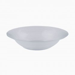 Teller tief 23 cm Set 4-tlg. – Basic Chic Glas