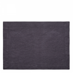 Stoff-Tischset 35 x 50 cm Anthrazit - Gaya Ambiente