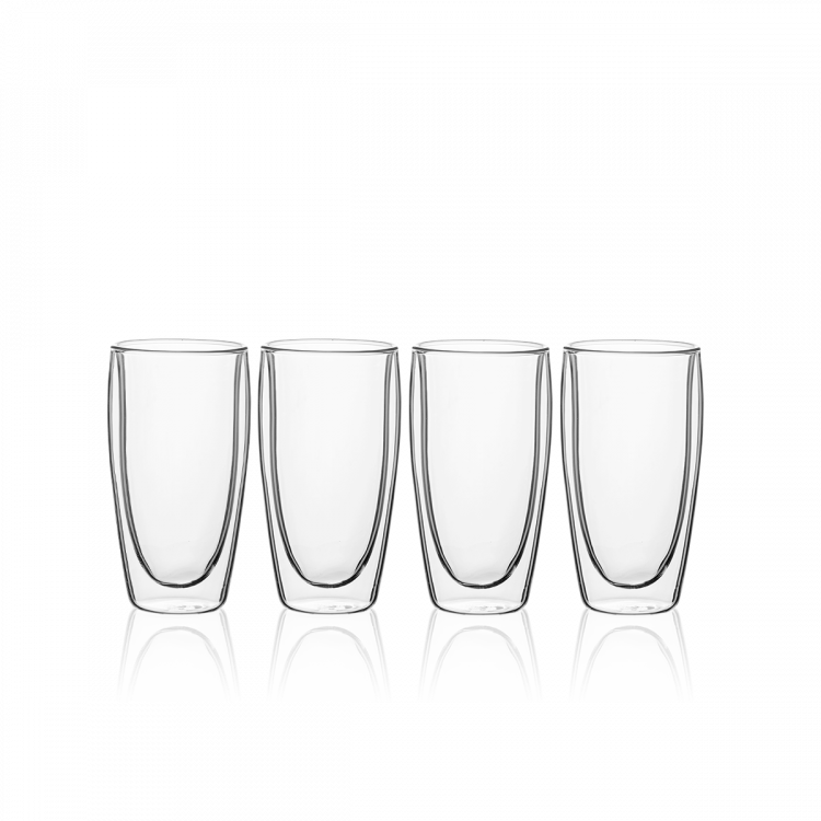 Glas BASIC Glas Double Wall 330 ml – set 4tlg.