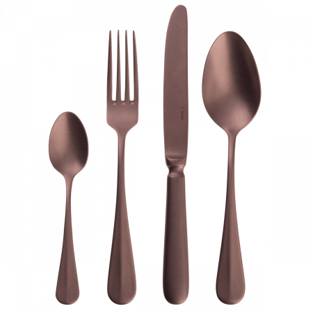 Besteckset 24 tlg. - Baguette Vintage PVD Kupfer