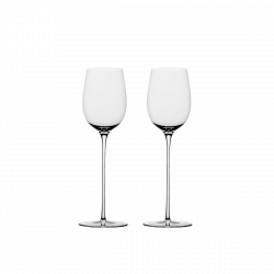 Weissweingläser 280 ml 2-tlg. Set – FLOW Glas Platinum Line