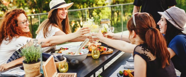 Spass beim Grillen