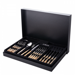 Besteckset 24-tlg. Image Maple Wood