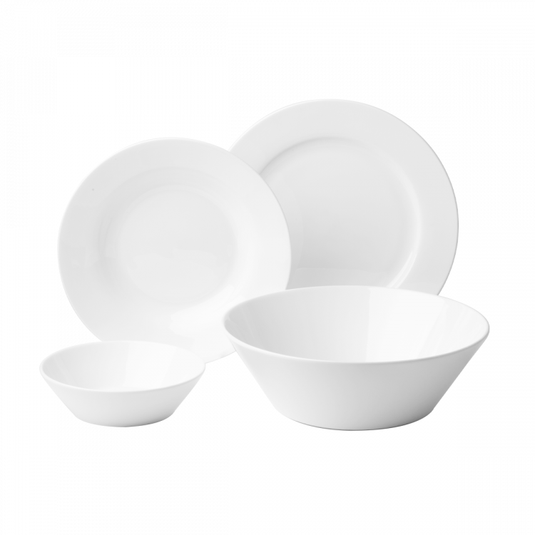 Porzellan Set 19-tlg.– Premium Platinum Line