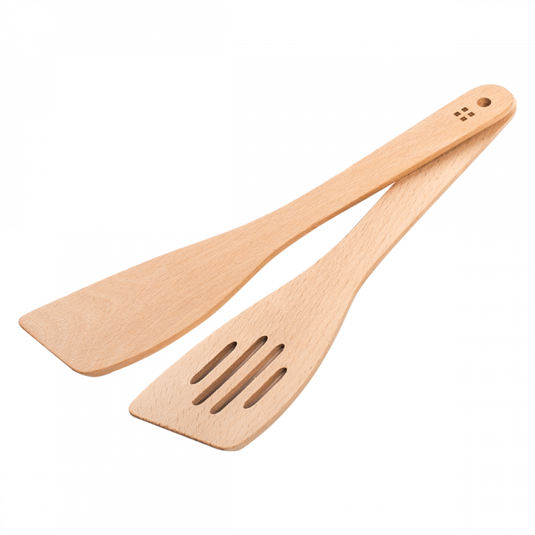 Spachtel mit Schlitzen und Spachtel Set 2 tlg. - Basic