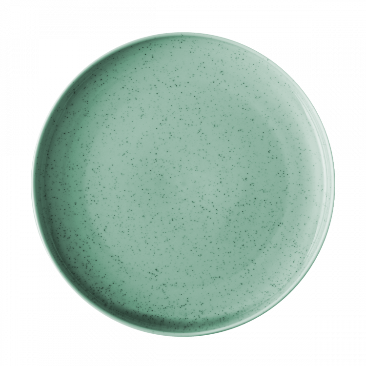 Teller flach Gaya RBG Vintage glänzendblau 25 cm