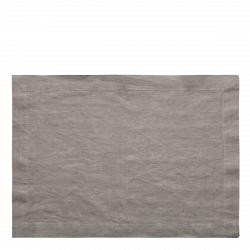 Stoff-Tischset 35 x 50 cm Schiefer - Gaya Ambiente