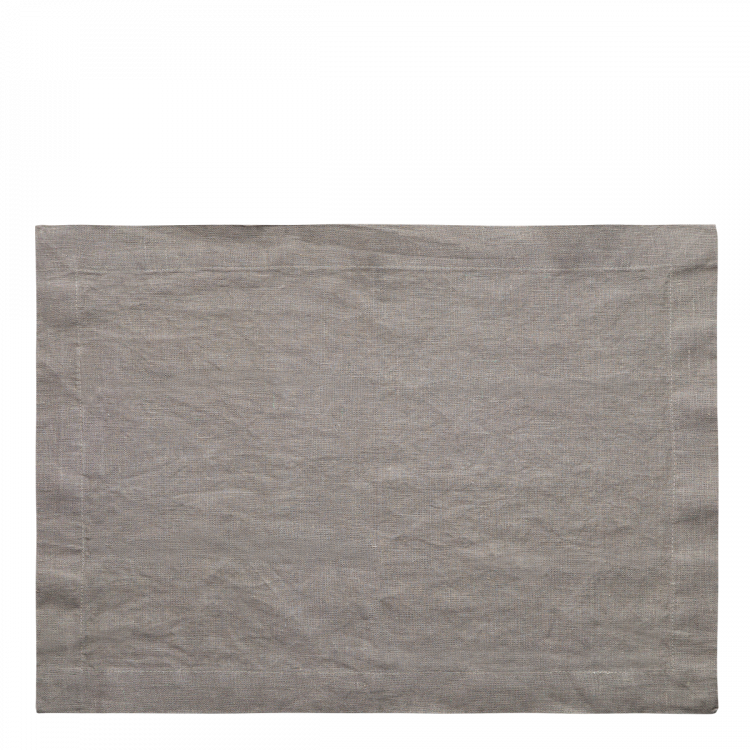 Stoff-Tischset 35 x 50 cm Schiefer - Gaya Ambiente