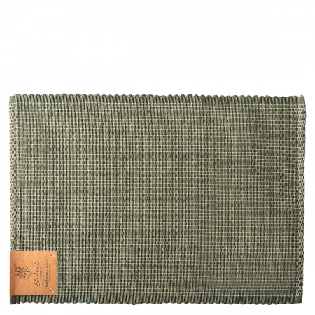 Stoff-Tischset 33 x 49 cm antique green Elements Ambiente
