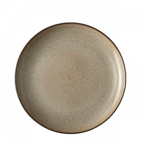 Teller flach Coupe 27 cm Set 4-tlg Elements Stone