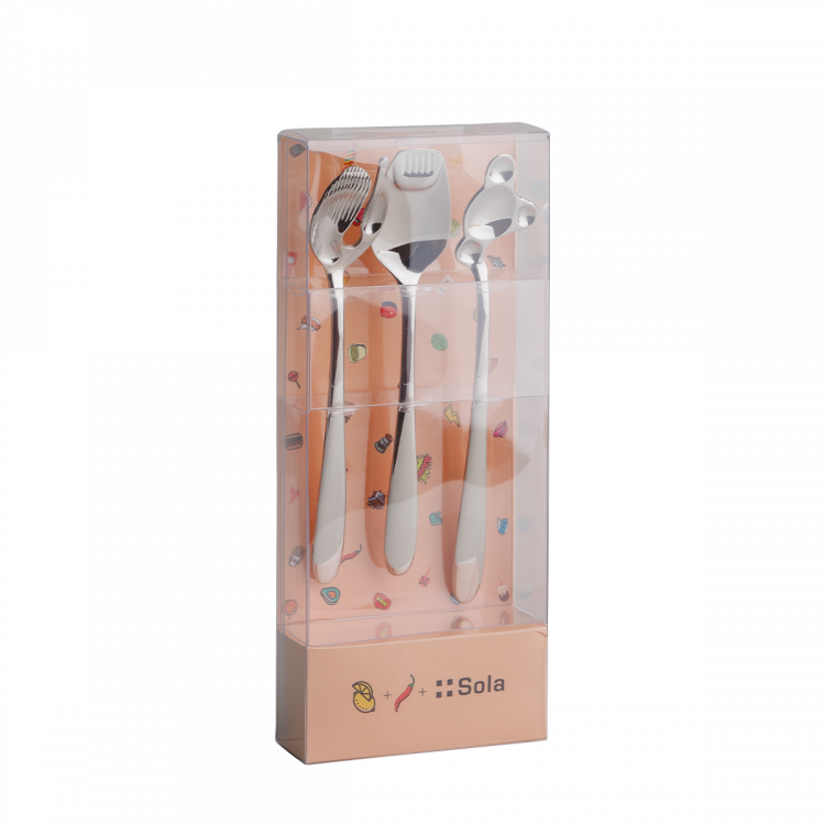 Degustation Besteckset 3-tlg. - Alpha