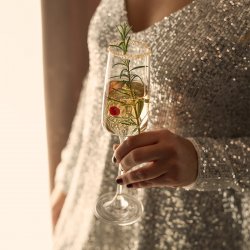 Champagner -Glas 250 ml Set 4-tlg. - 21st Glas Lunasol