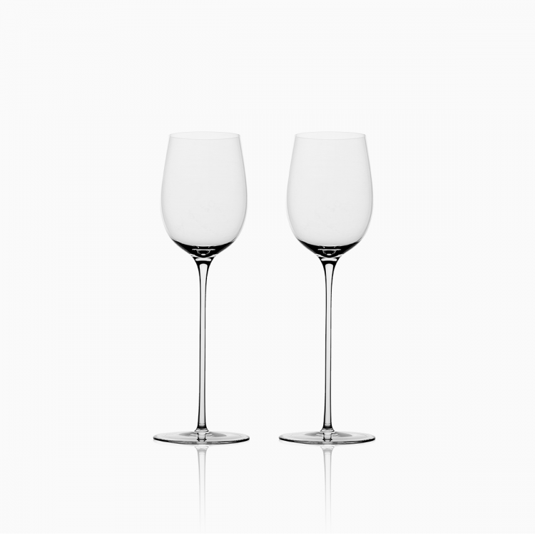 Weissweingläser 280 ml 2-tlg. Set – Flow Glas Premium