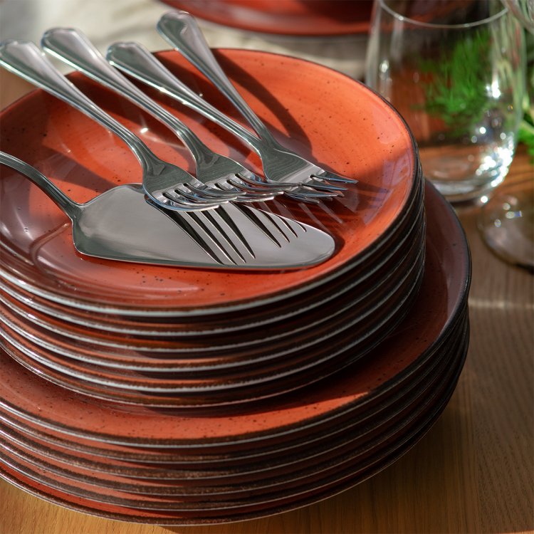 Porzellan Set terracotta 18-tlg. - Hotel Inn Chic color